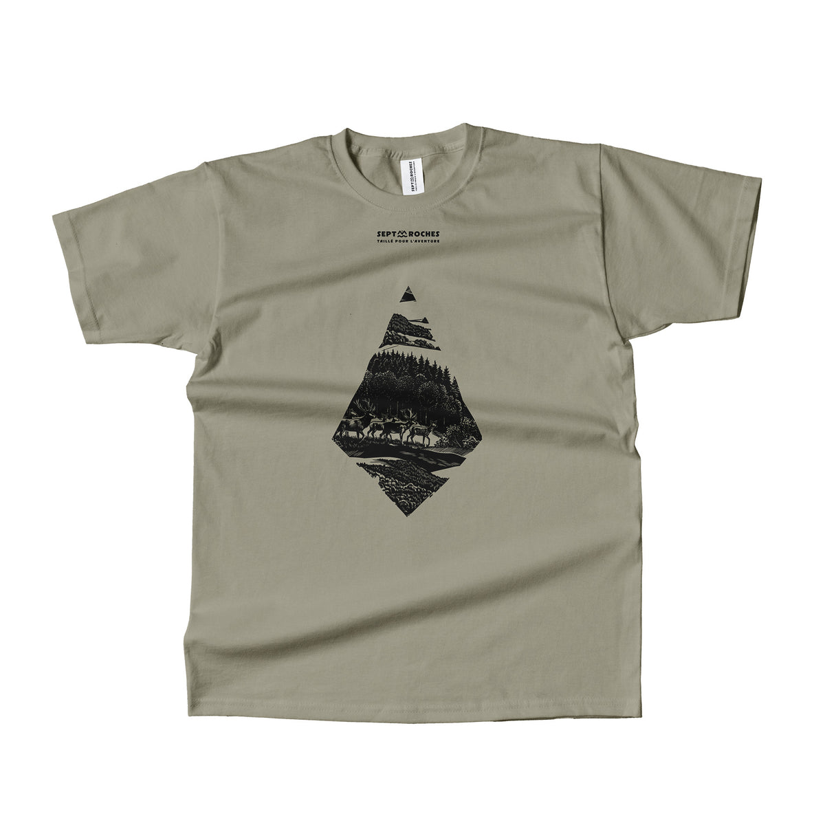 T-shirt Mixte Harde 100% coton