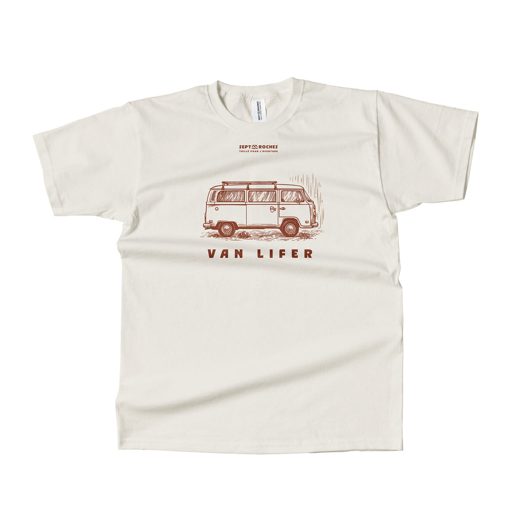 T-shirt unisexe Vanlifer 100% coton