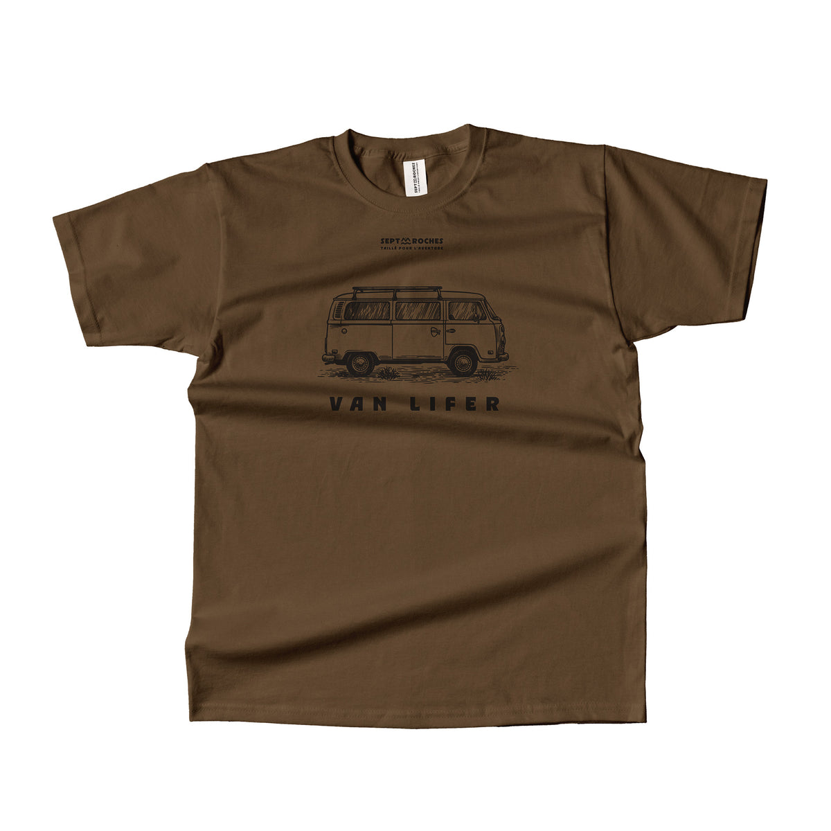 T-shirt Mixte Vanlifer 100% coton