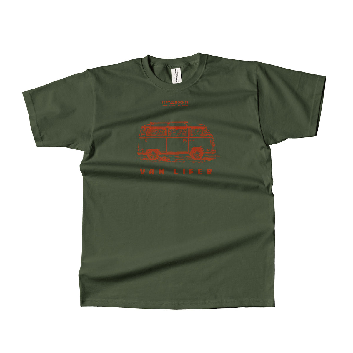 T-shirt Mixte Vanlifer 100% coton