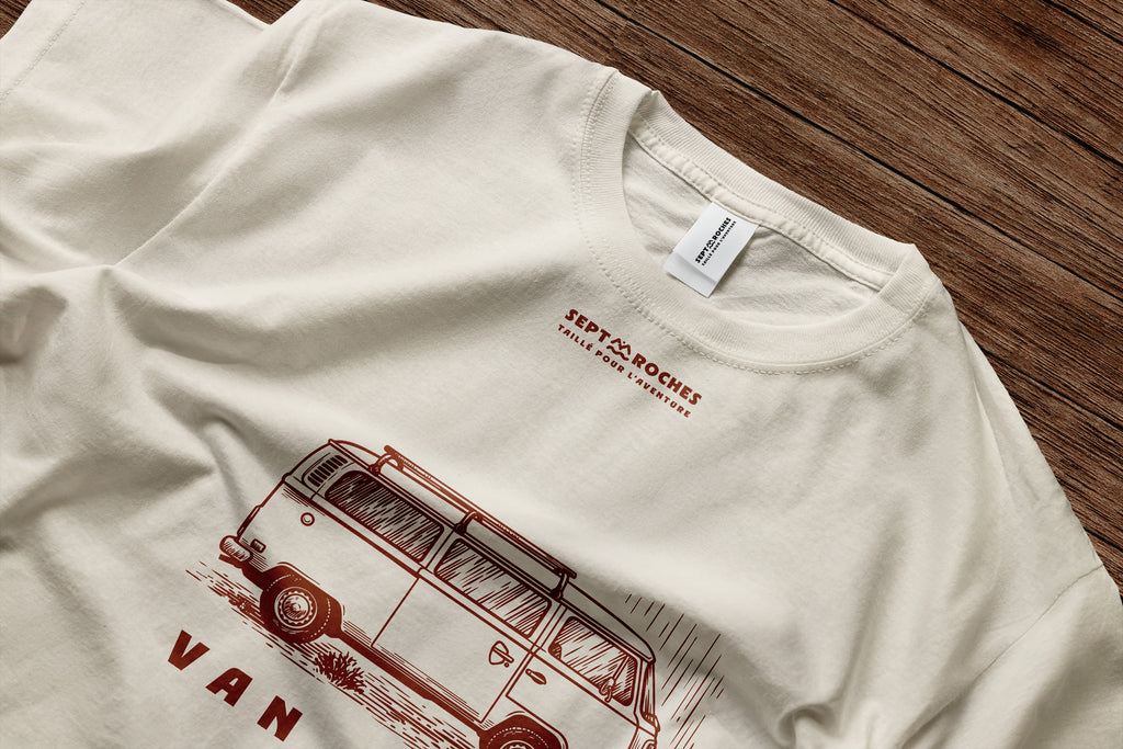 T-shirt unisexe Vanlifer 100% coton