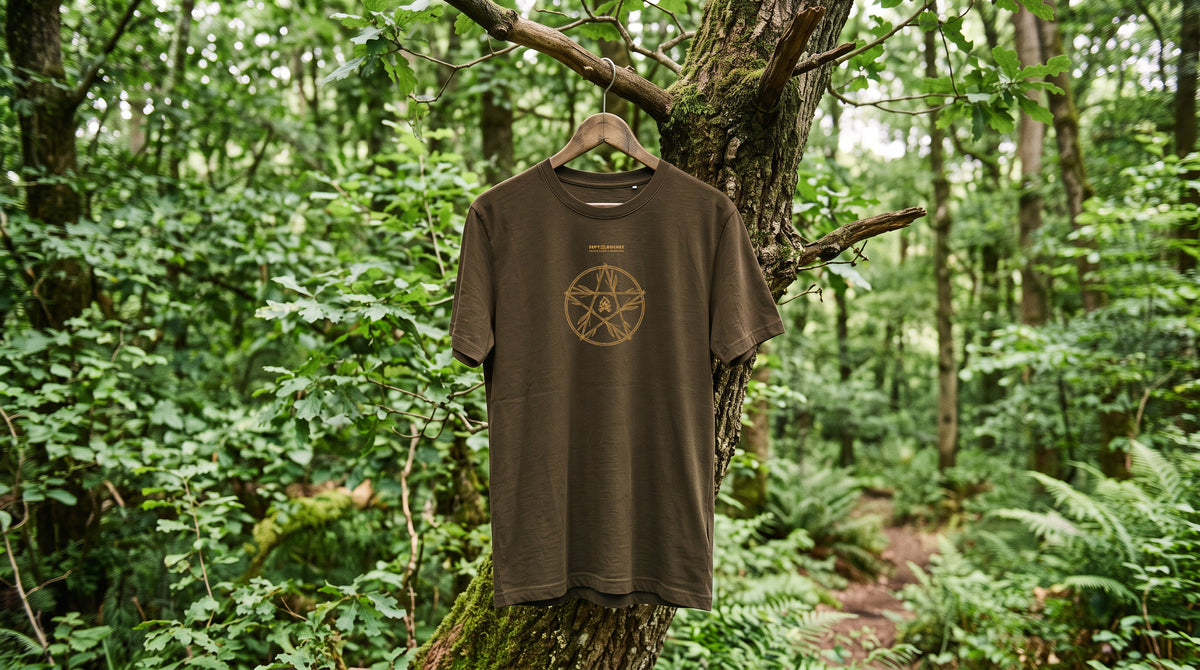 T-shirt Mixte Cercle branches 100% coton