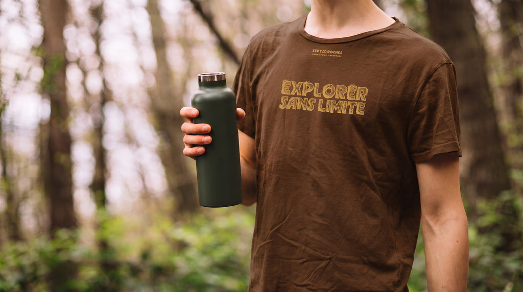T-shirt unisexe Explorer 100% coton