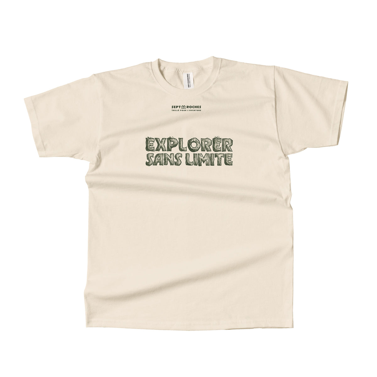 T-shirt Mixte Explorer 100% coton