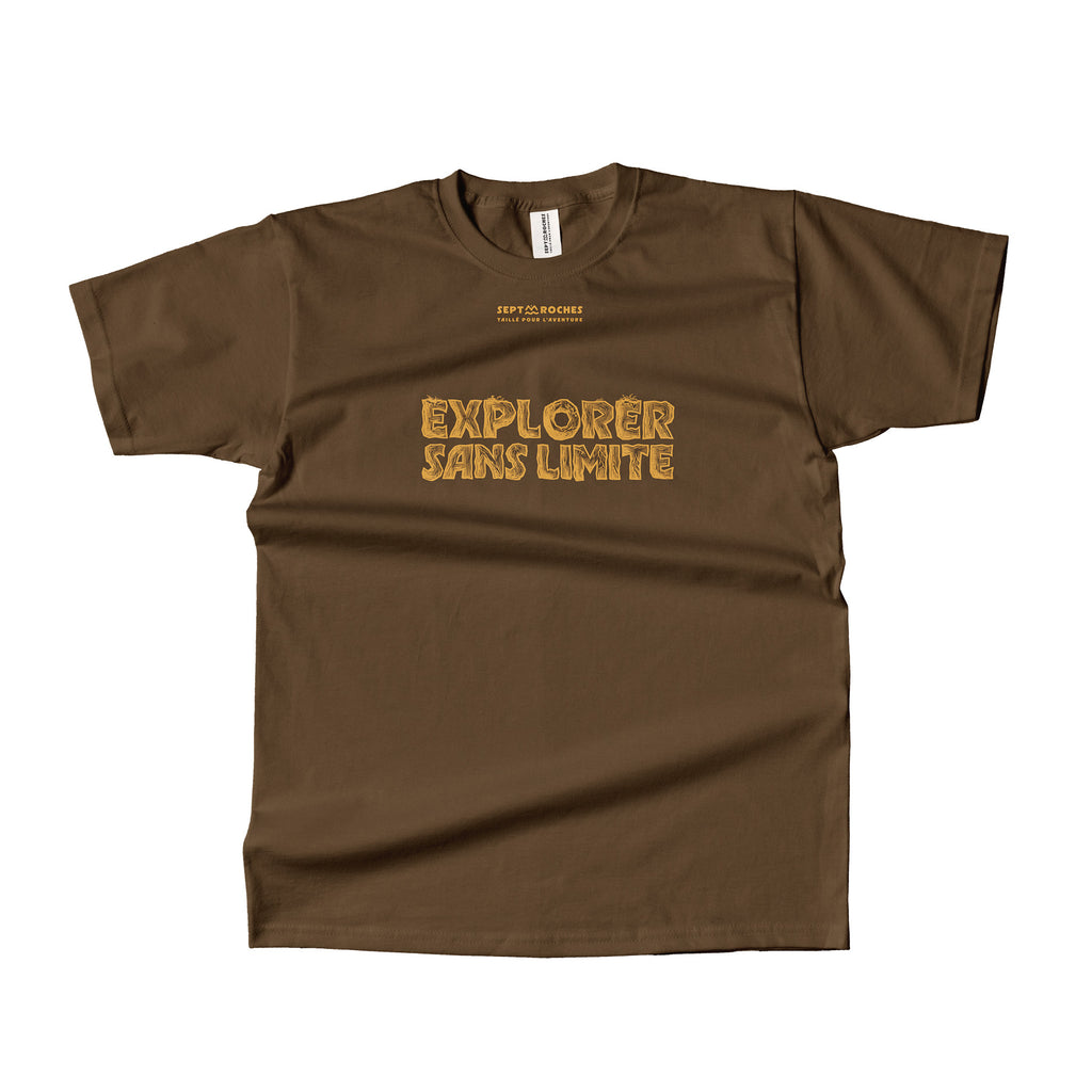 T-shirt unisexe Explorer 100% coton