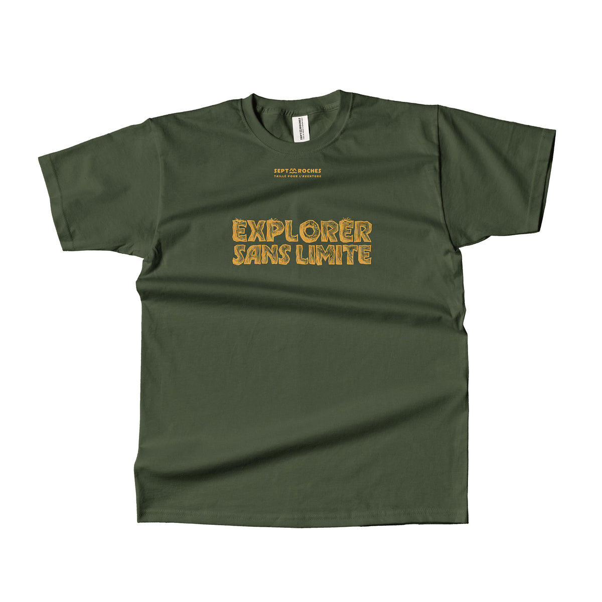 T-shirt Mixte Explorer 100% coton