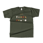 T-shirt Mixte Flore 100% coton
