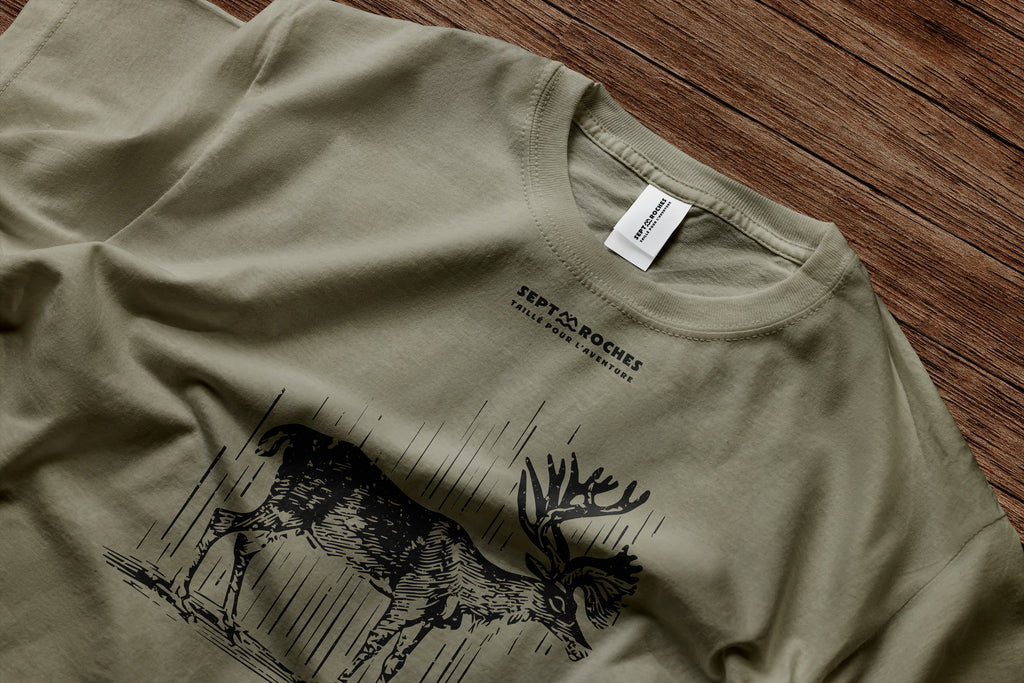 T-shirt Mixte Grandbois 100% coton