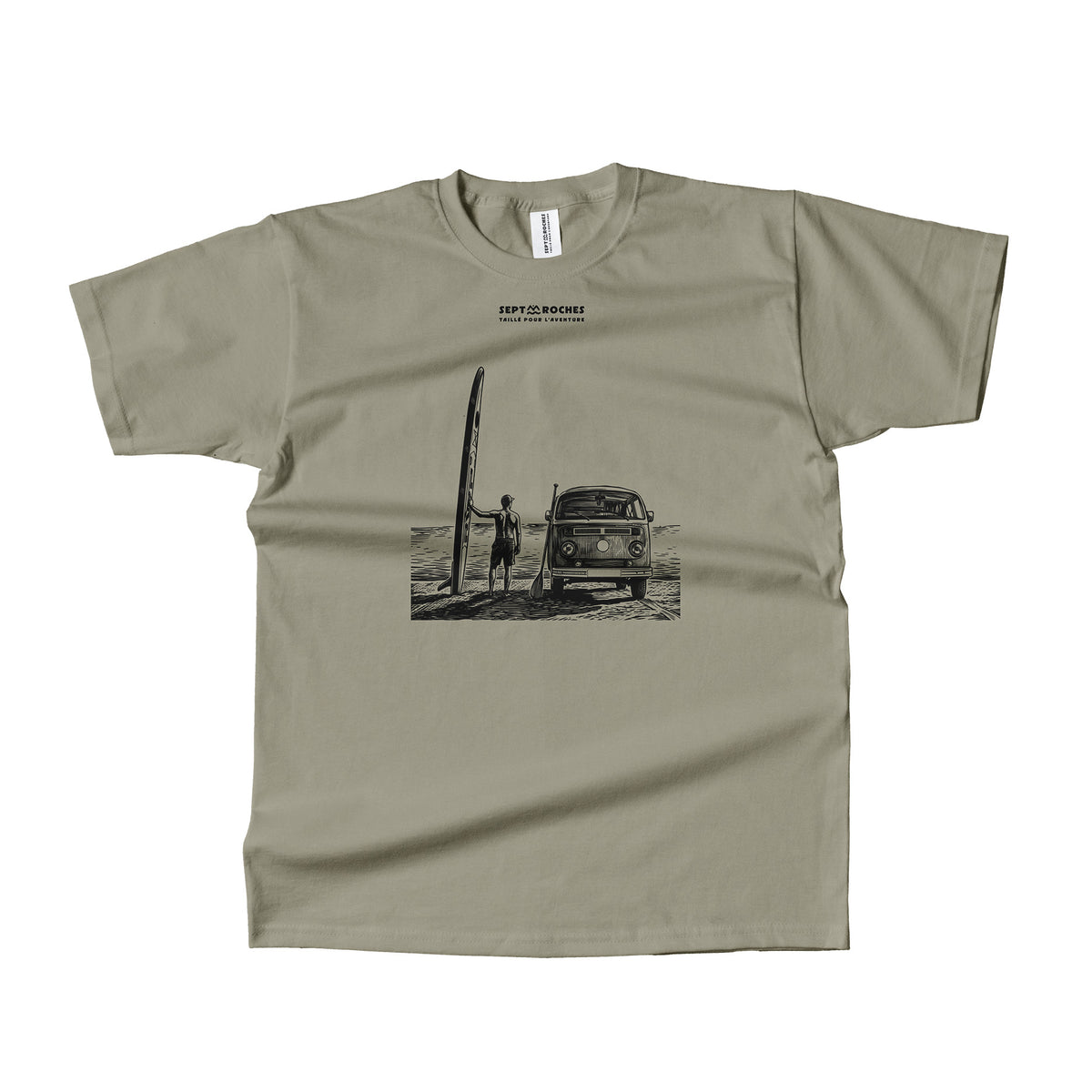 T-shirt Mixte Paddle 100% coton