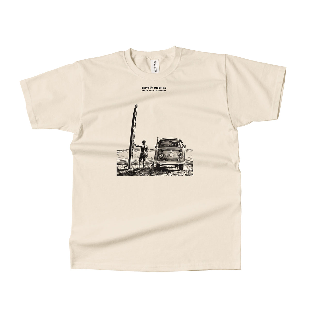 T-shirt Mixte Paddle 100% coton