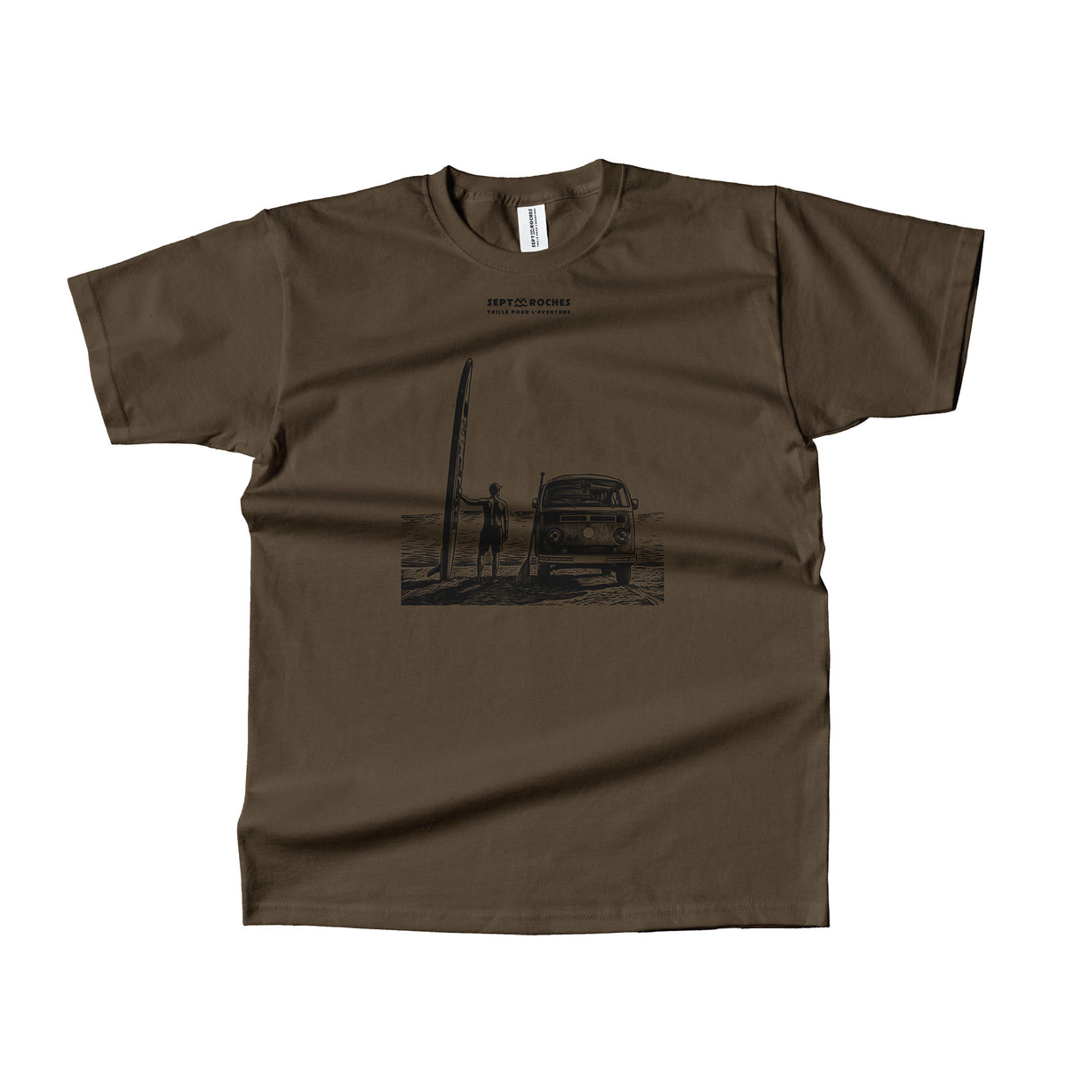 T-shirt Mixte Paddle 100% coton