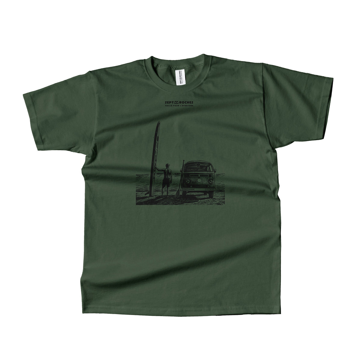 T-shirt Mixte Paddle 100% coton