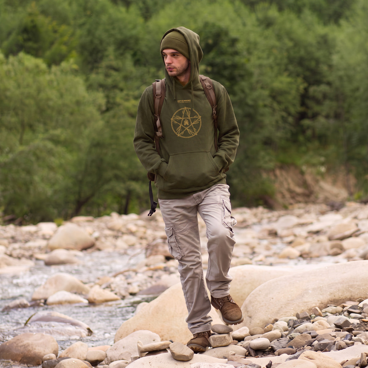 Sweat Mixte Cercle Branches