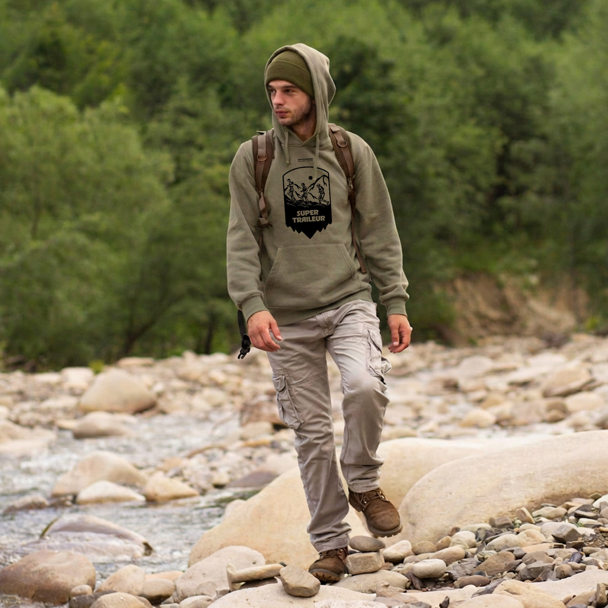 Sweat Mixte Super traileur