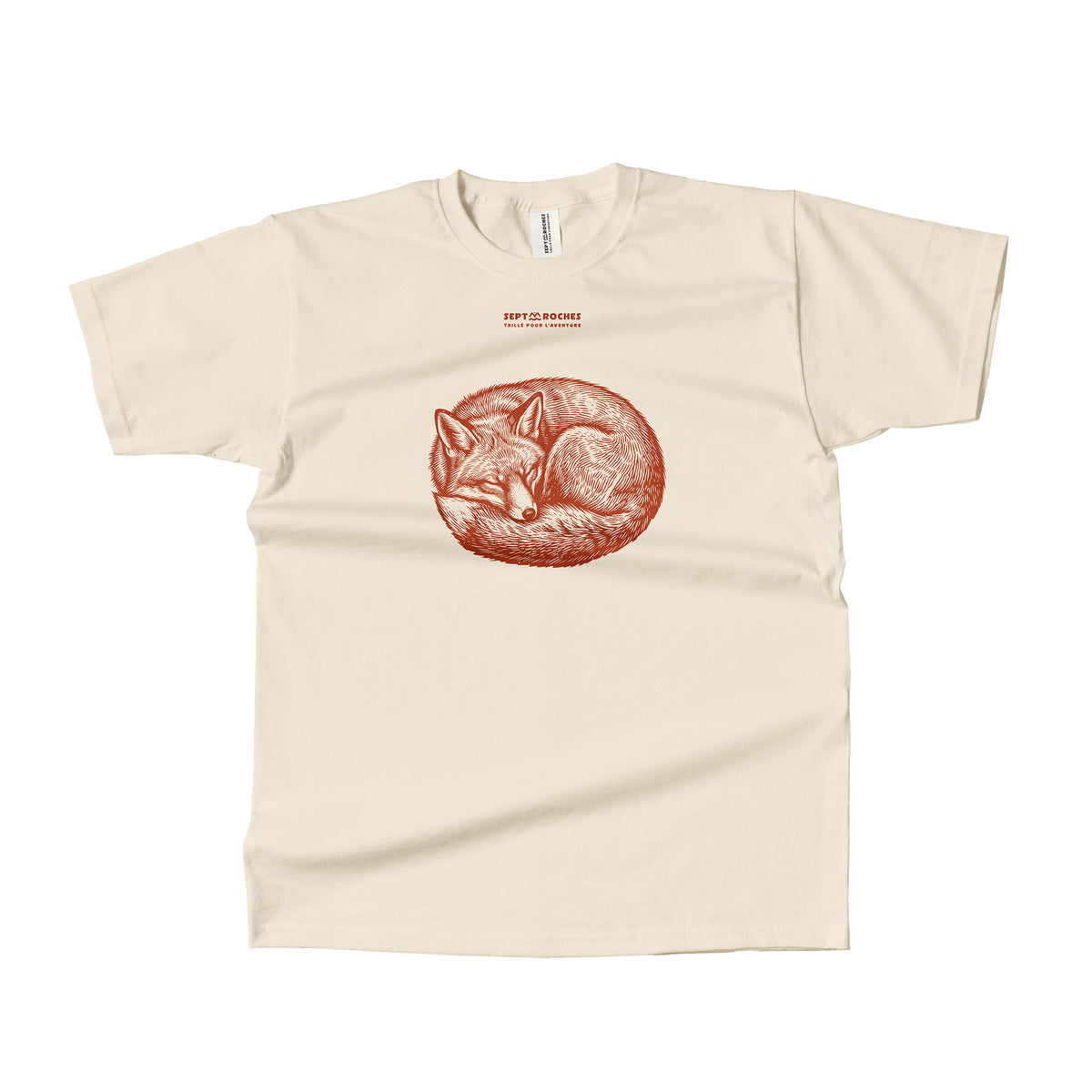 T-shirt Mixte Renard 100% coton