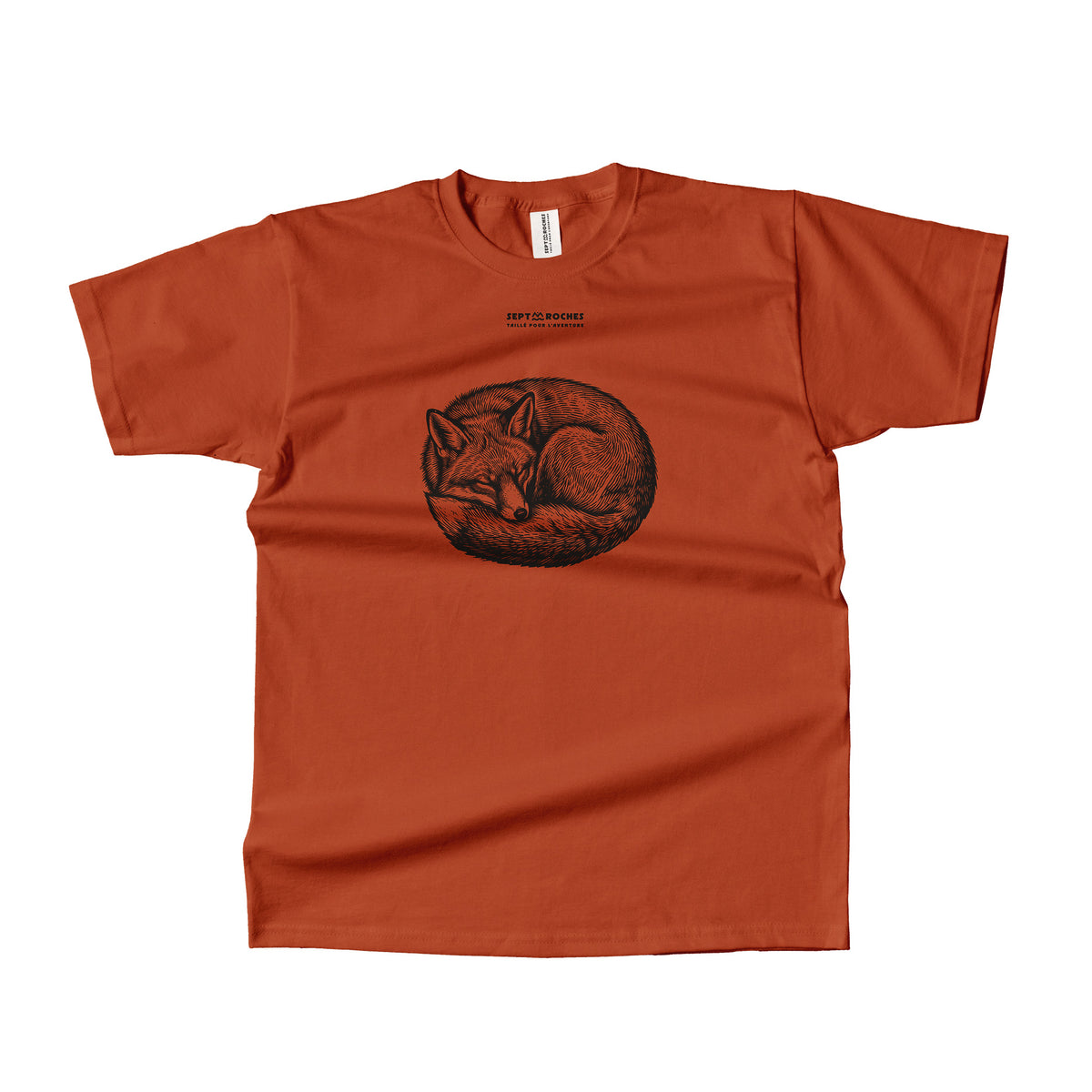 T-shirt Mixte Renard 100% coton