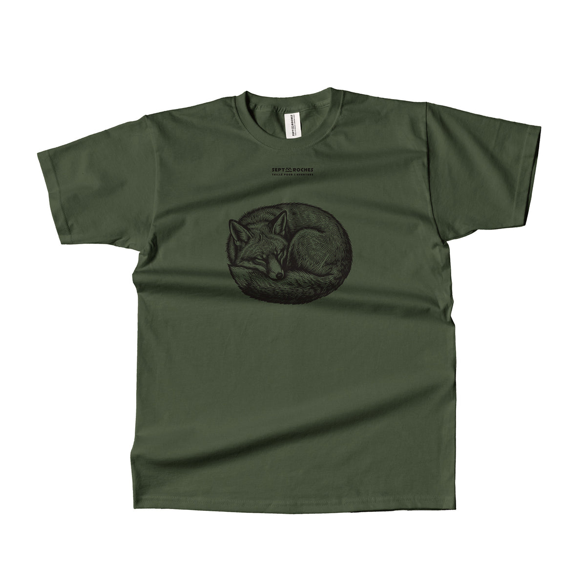 T-shirt Mixte Renard 100% coton