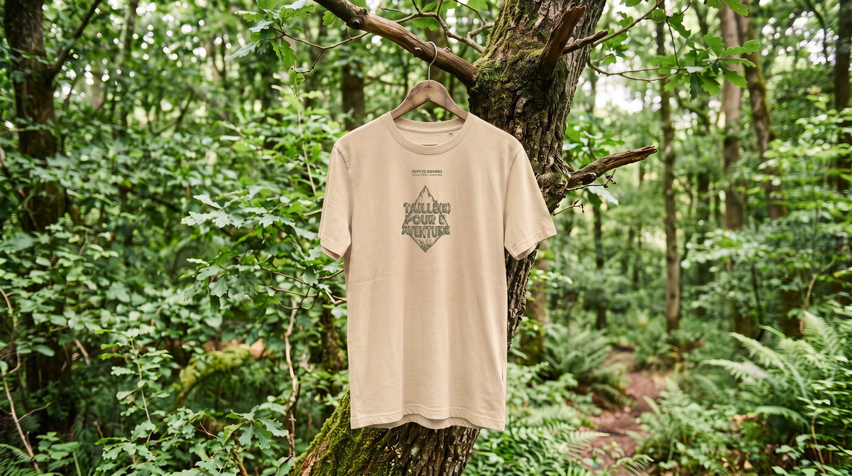 T-shirt Mixte Aventure 100% coton