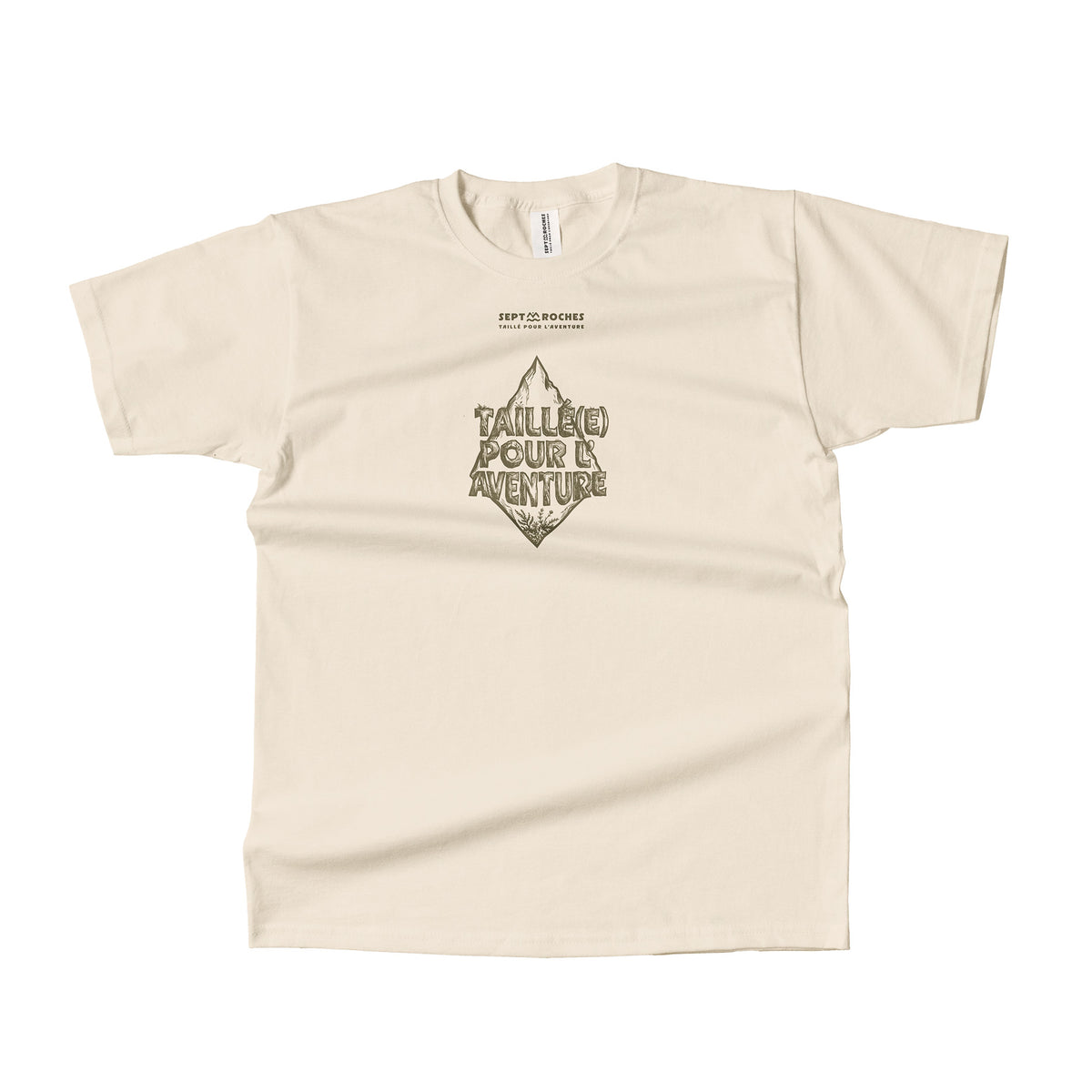 T-shirt Mixte Aventure 100% coton