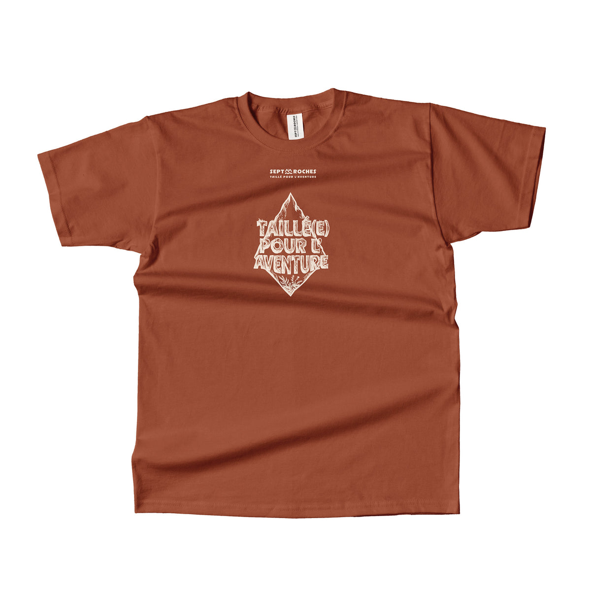 T-shirt Mixte Aventure 100% coton