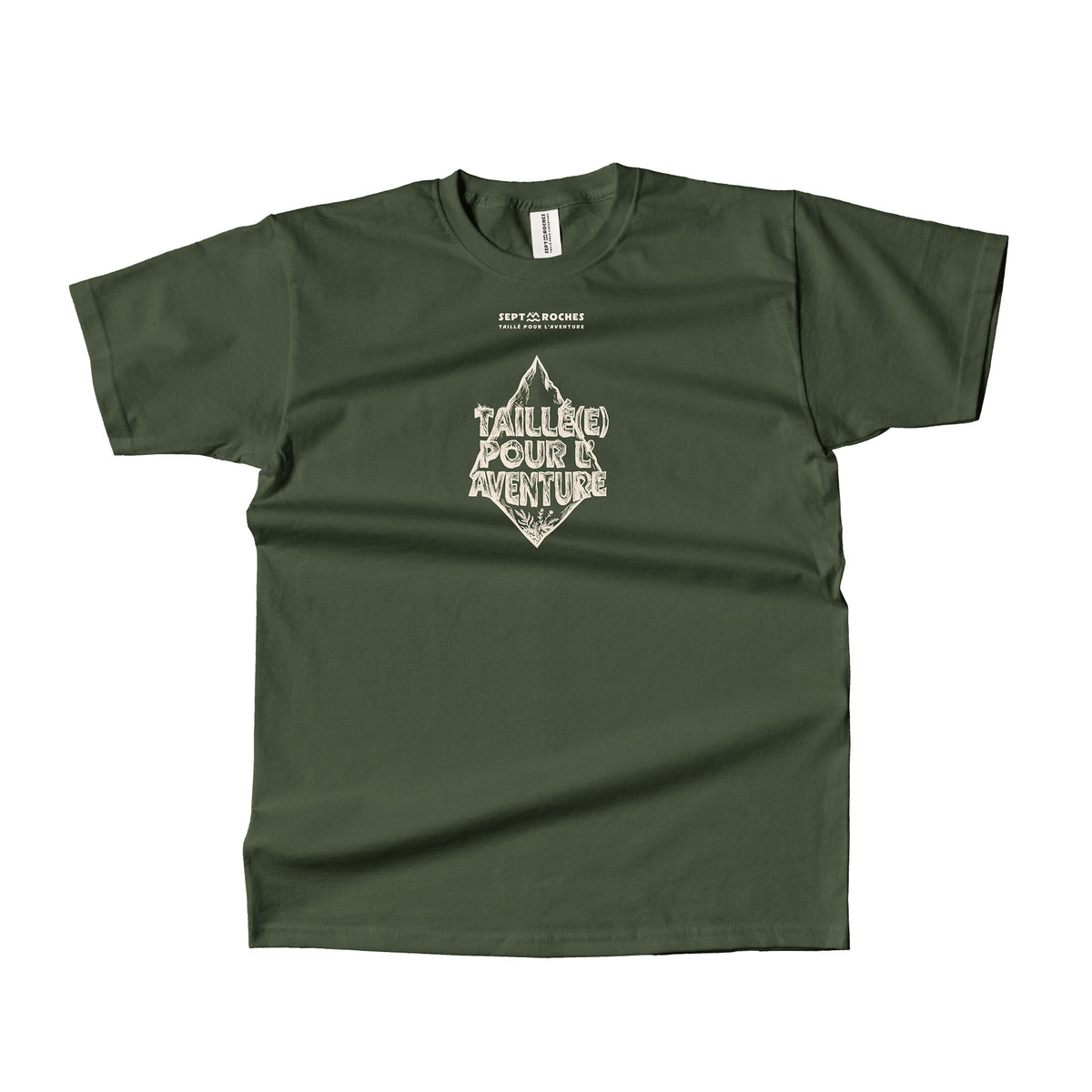 T-shirt Mixte Aventure 100% coton