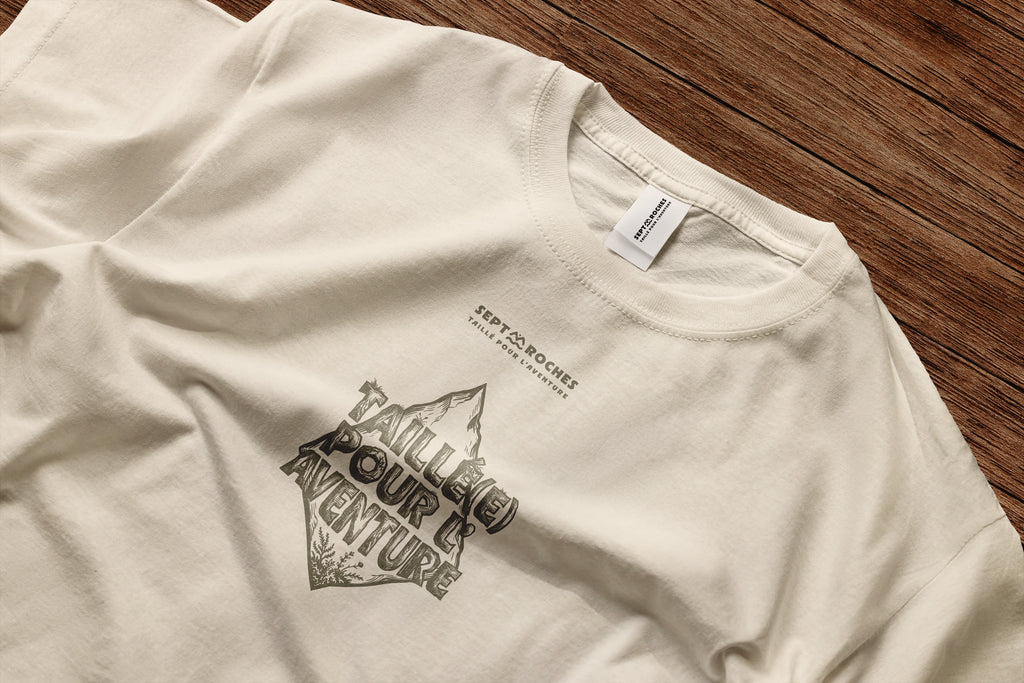 T-shirt Mixte Aventure 100% coton