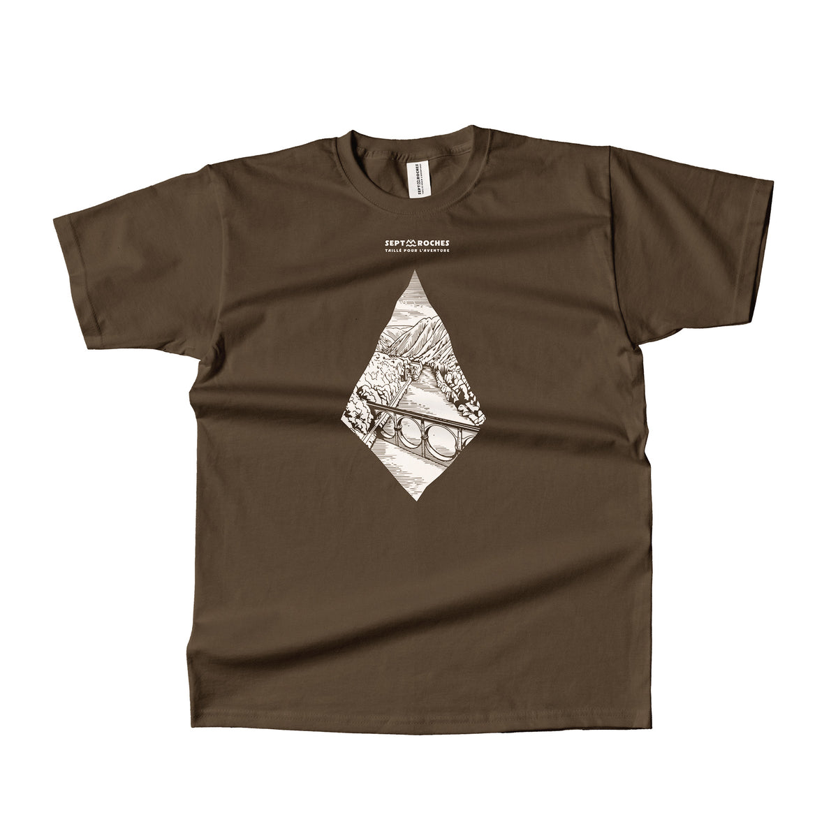 T-shirt Mixte Vallée 100% coton